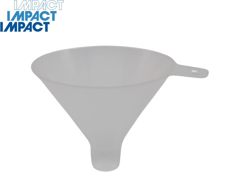 120mm Plastic Funnel, wide mouth with 30mm Stem Diameter